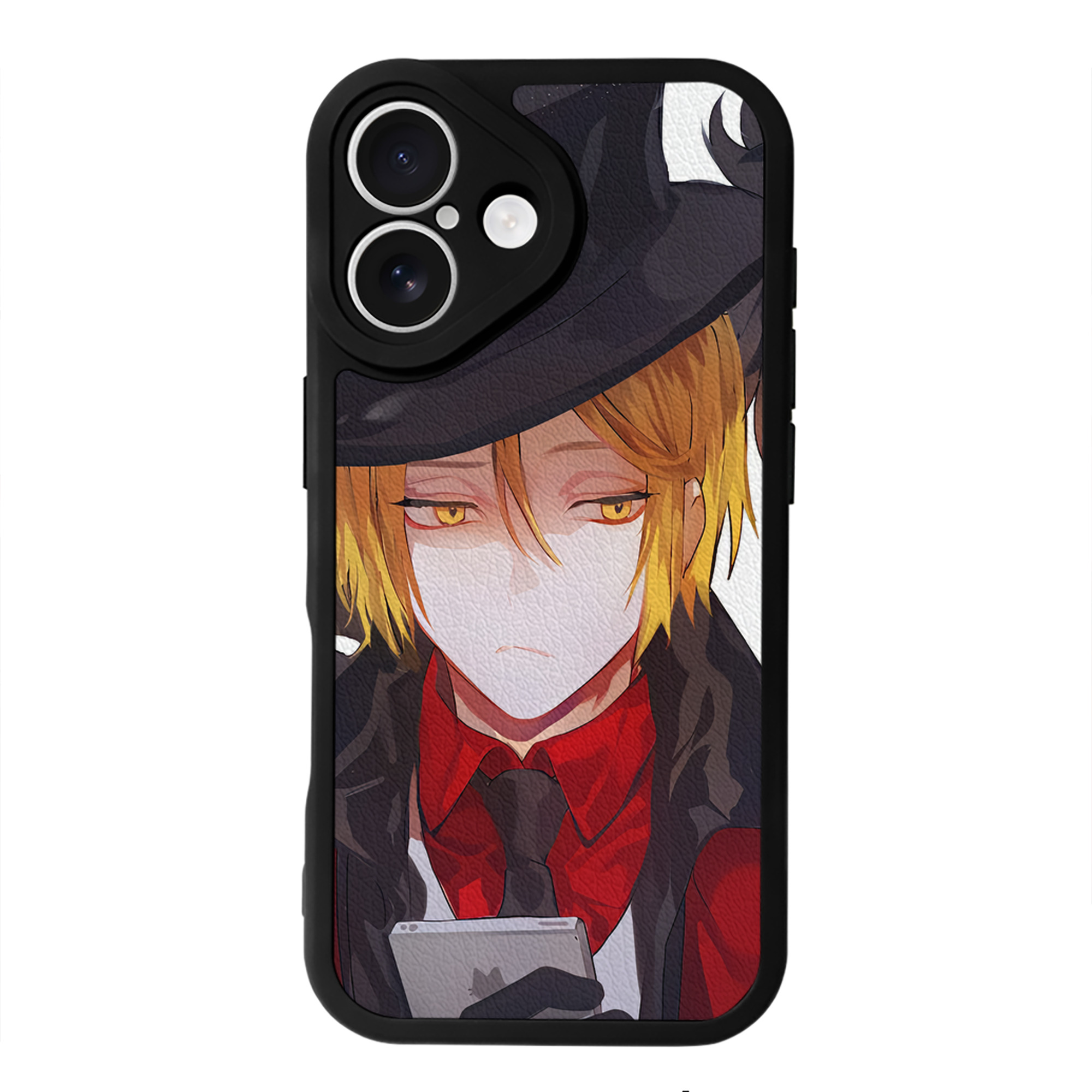 （画像用） ハイキュー!! Haikyu!! 【iPhone 16シリーズ対応】シリコンスマホケース（レザー調） 材質：シリコン